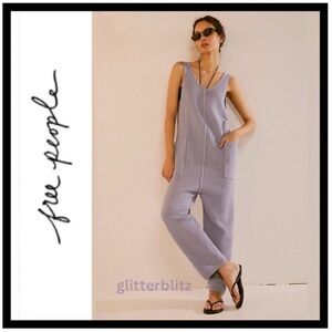 Free People! Hailee Sweater Jumper Onesie In Aleutian NWT!